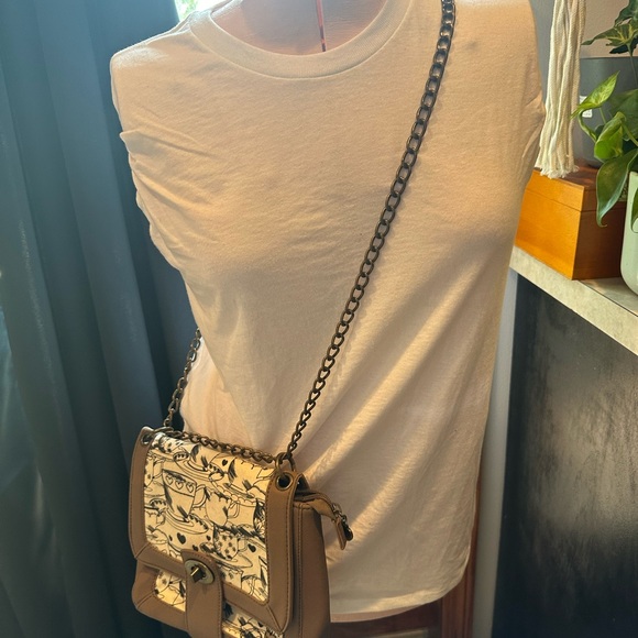 Yumi Purse Chain Strap Tea Cup Coffee Mug Bag Shoulder Crossbody - Picture 13 of 15